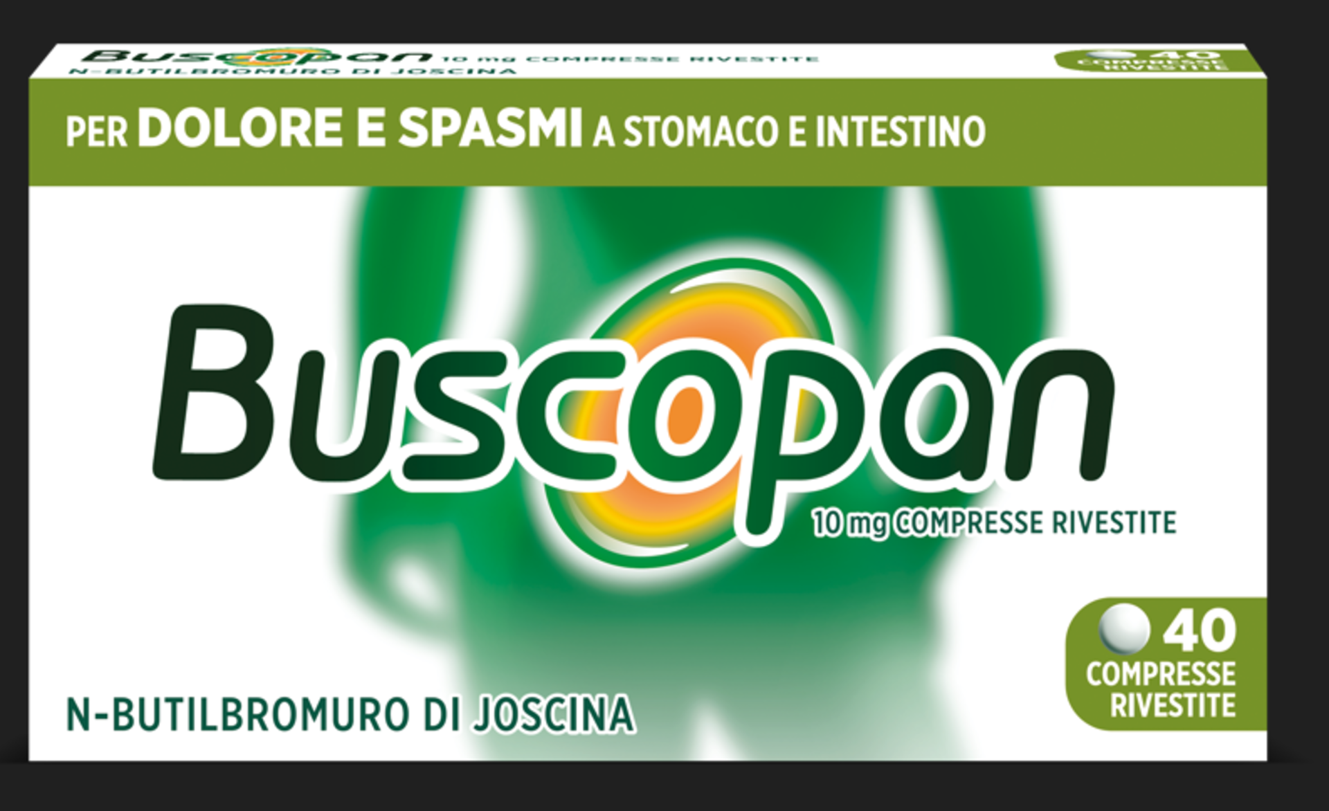 BUSCOPAN*40CPR RIV 10MG