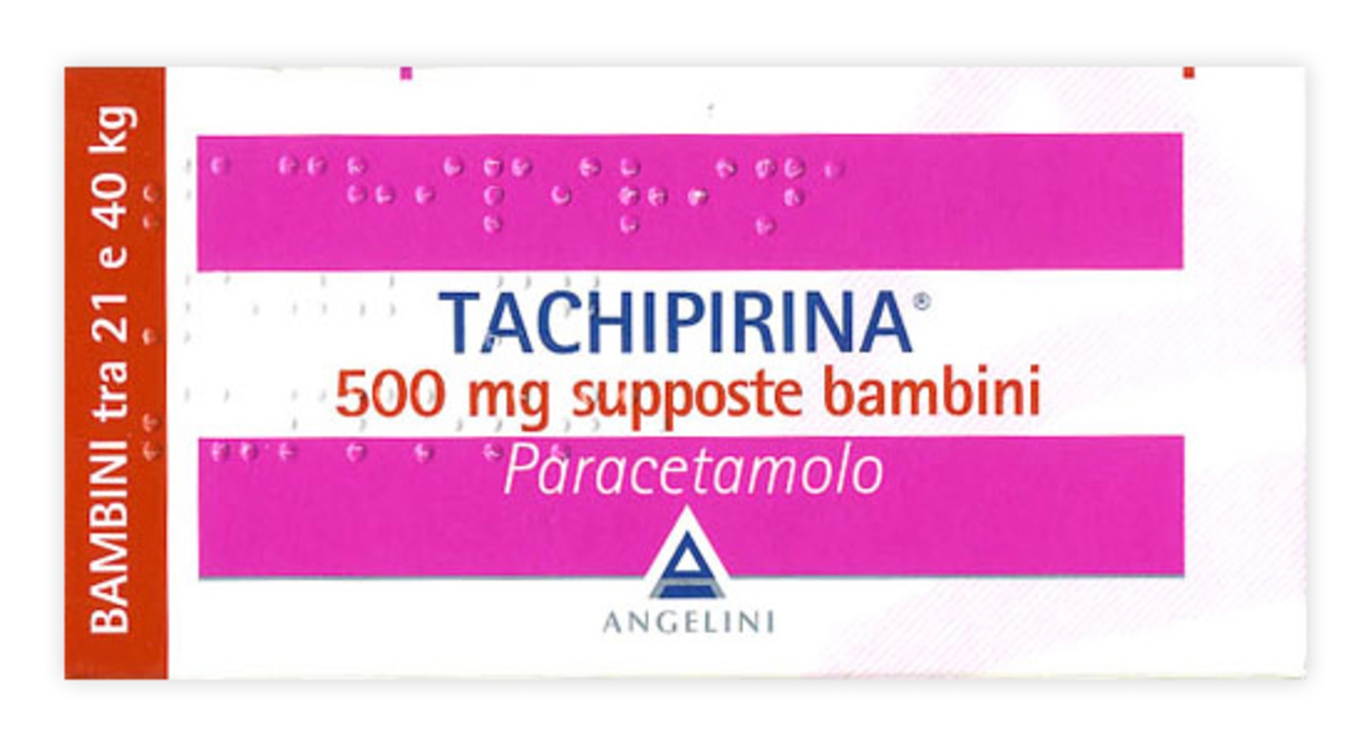 TACHIPIRINA*BB 10SUPP 500MG