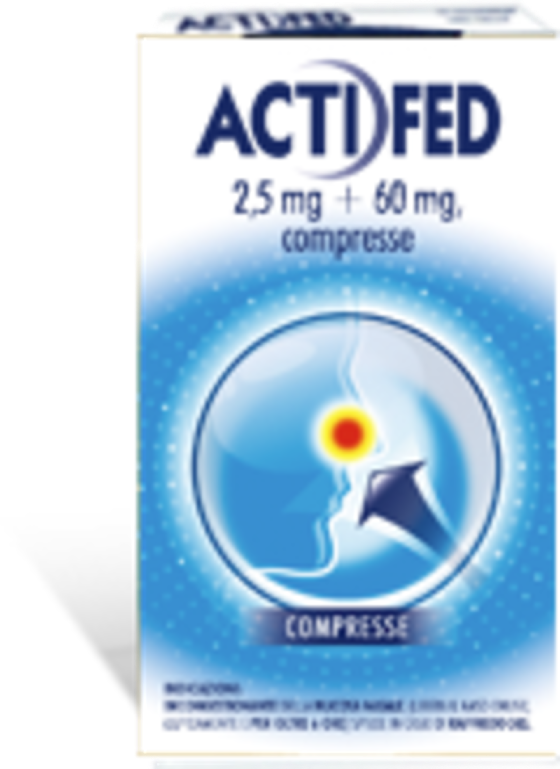 ACTIFED*12CPR 2,5MG+60MG