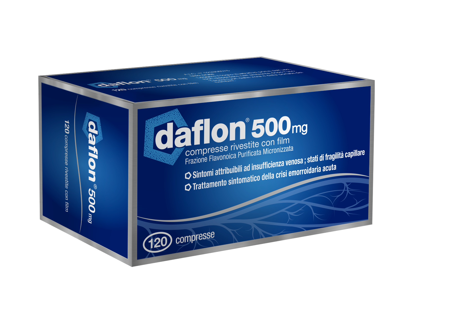 DAFLON*120CPR RIV 500MG