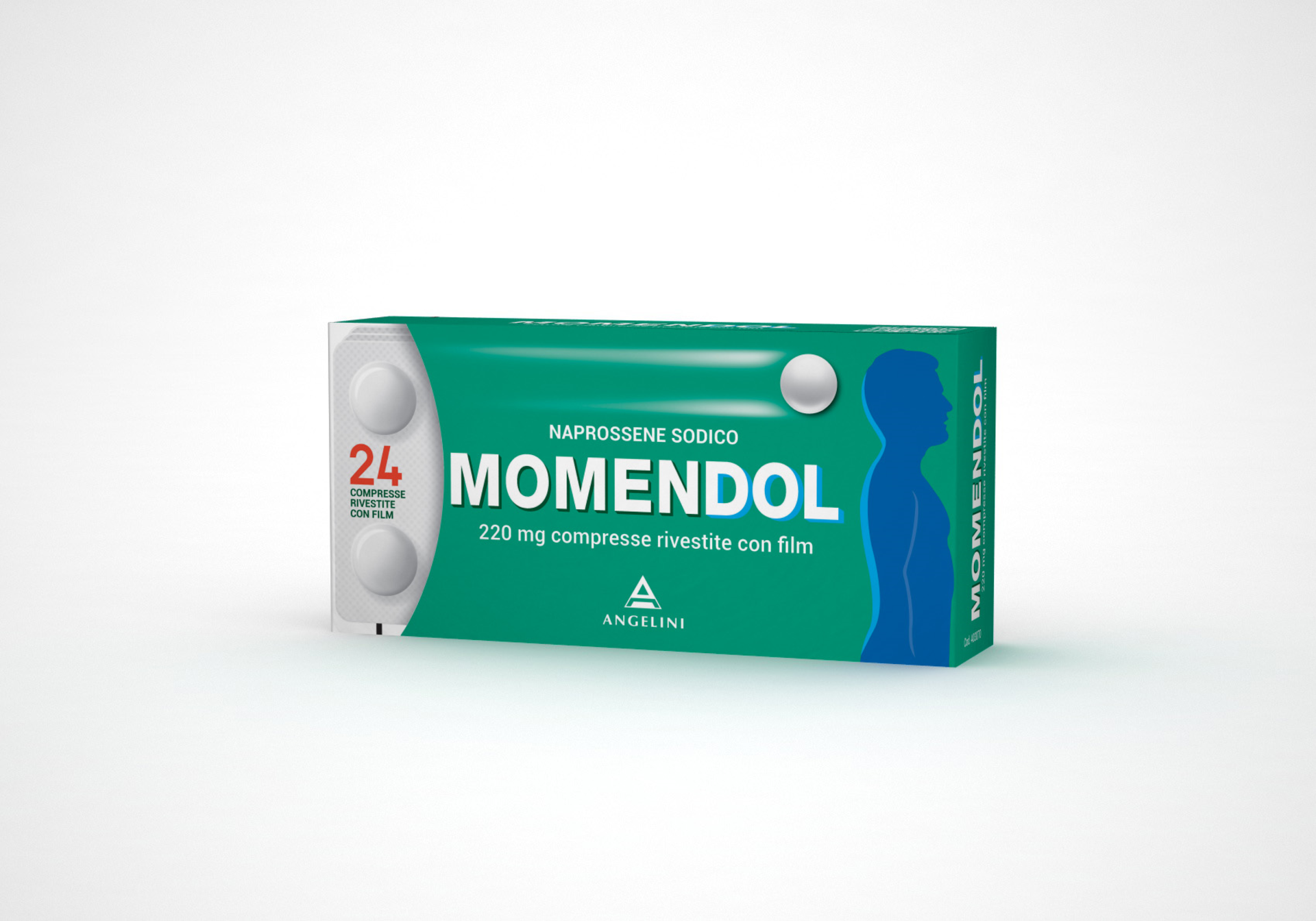MOMENDOL*24CPR RIV 220MG