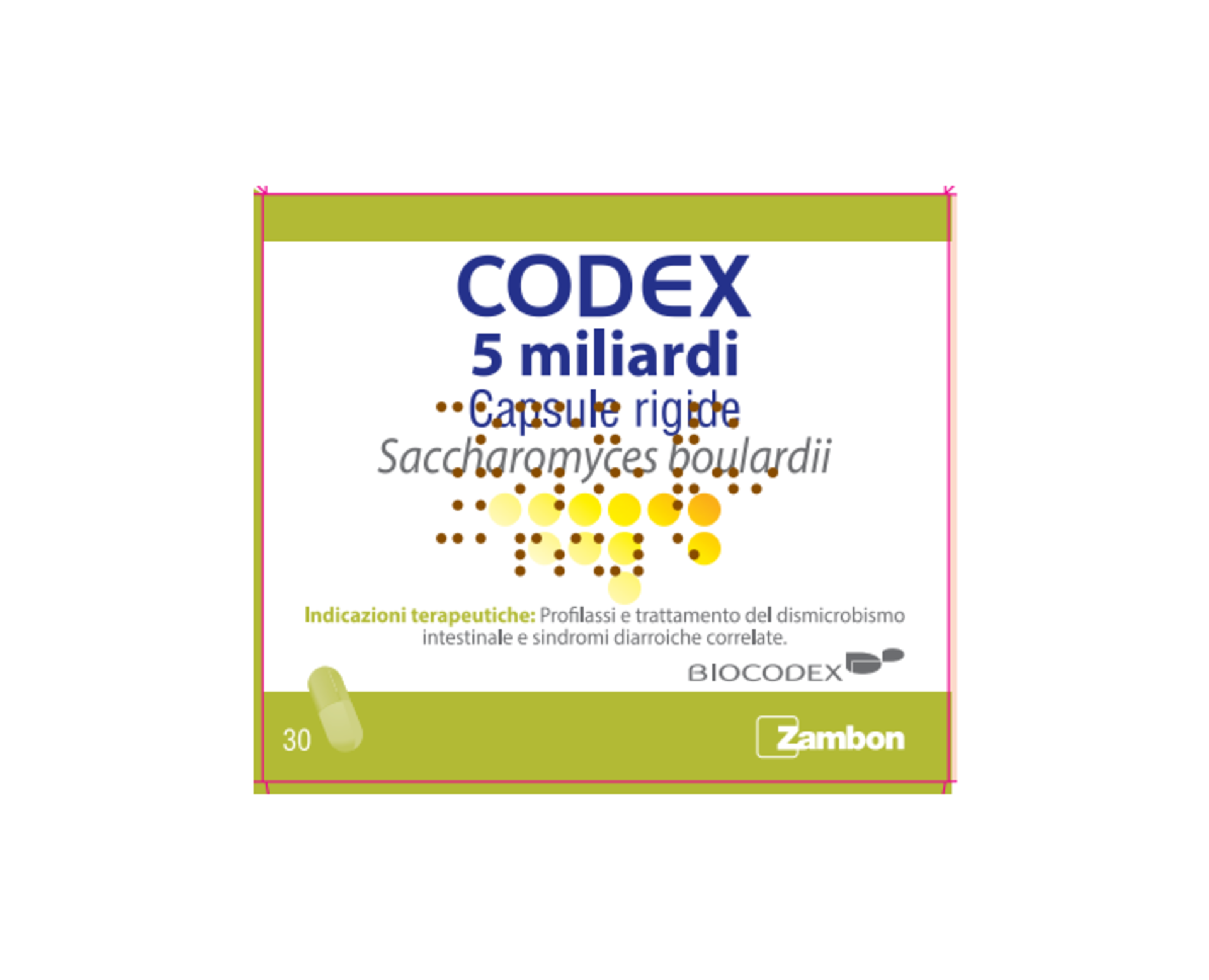 CODEX*30CPS 5MLD 250MG