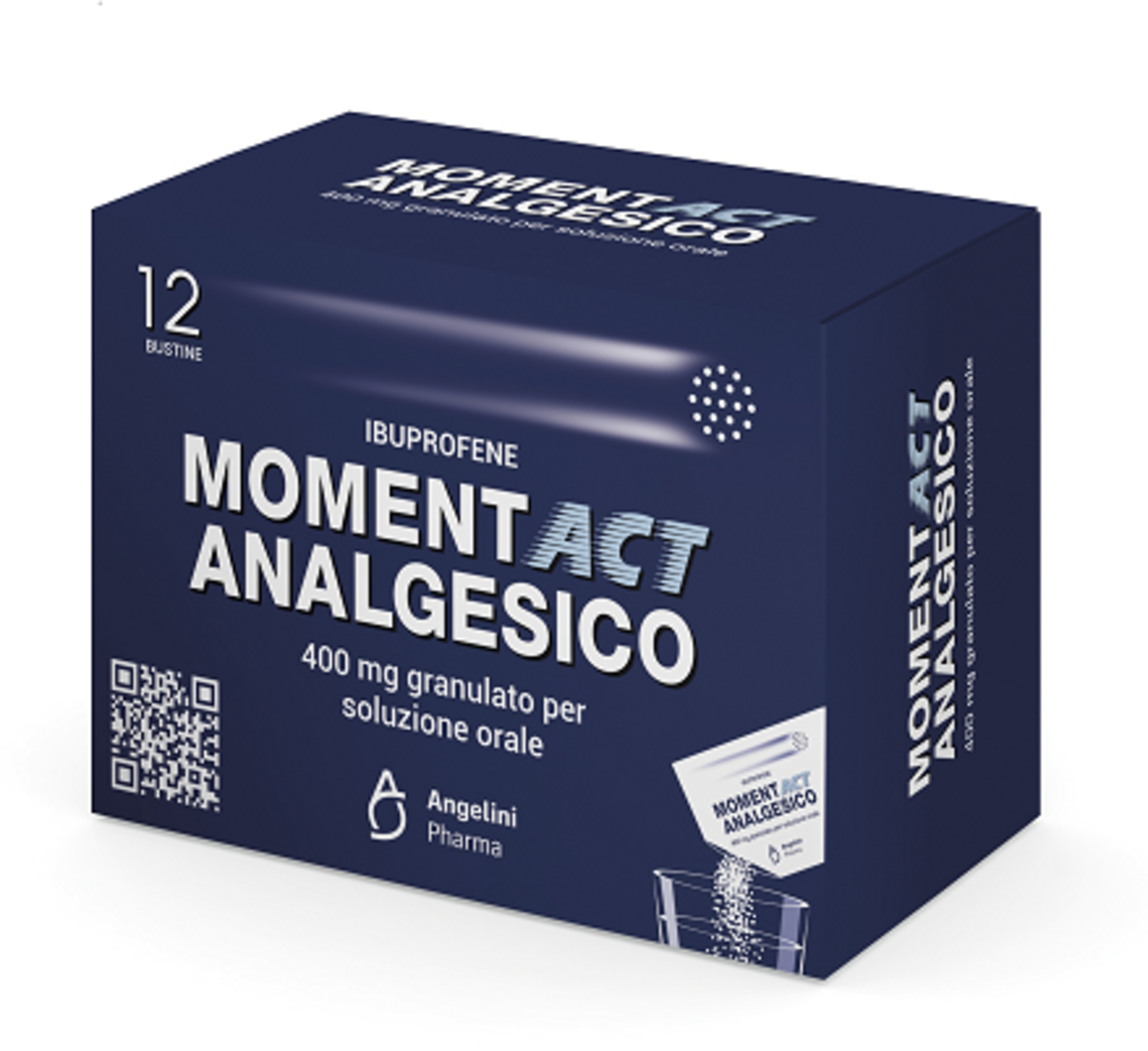 MOMENTACT ANALGESICO*12BUST