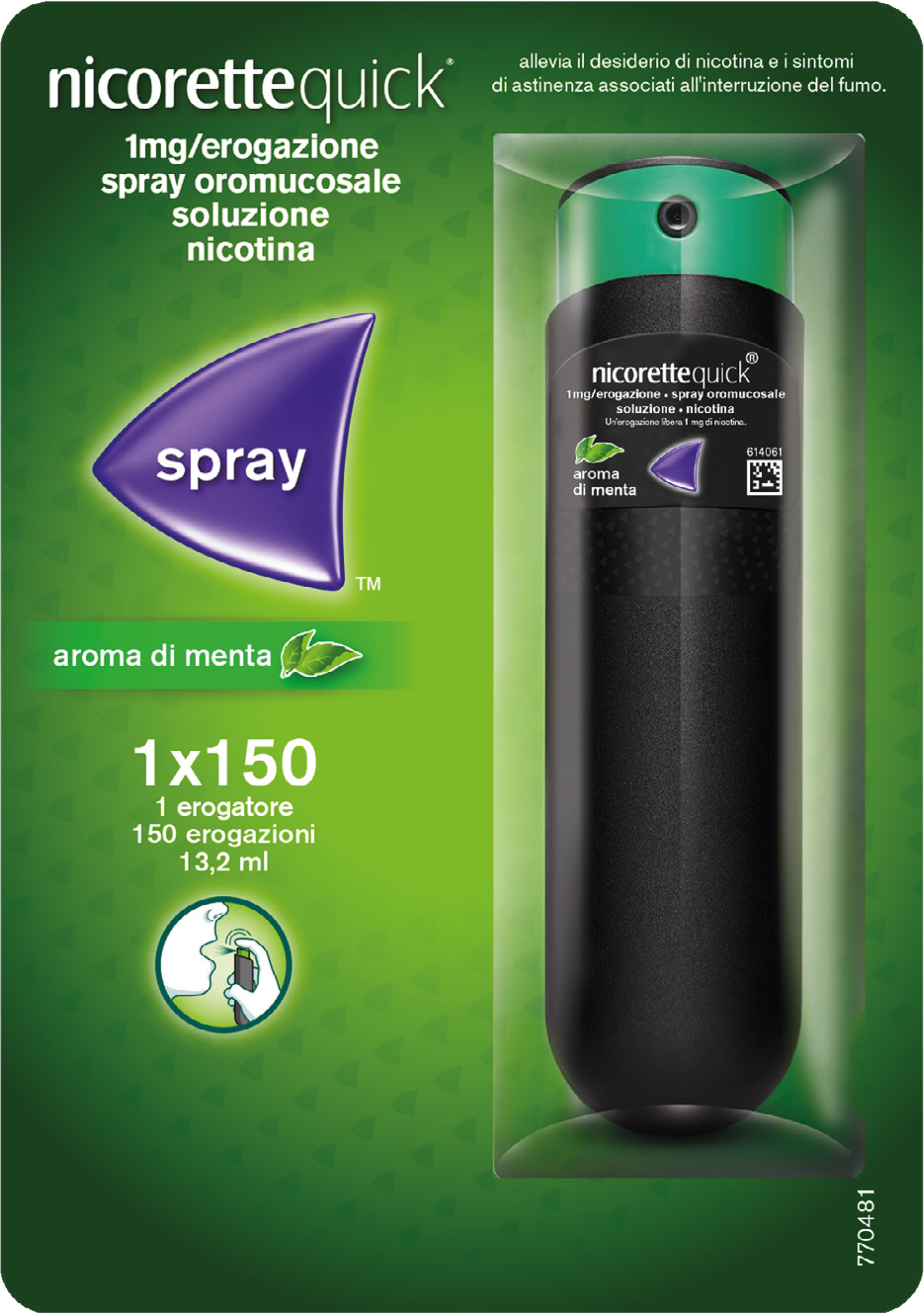 NICORETTEQUICK*SPRAY 1FL 150D