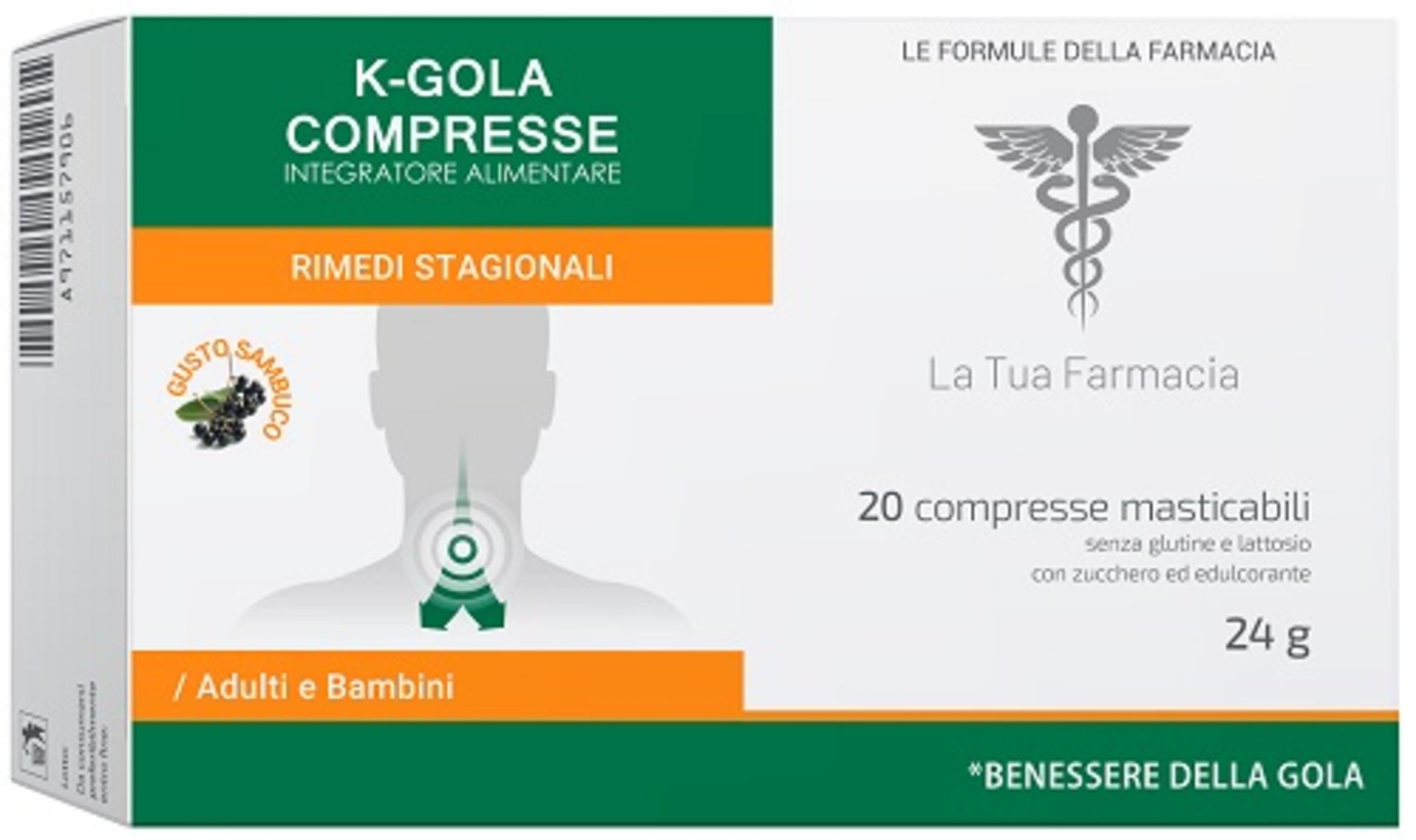 LABO24 K-GOLA 20CPR MASTICABIL