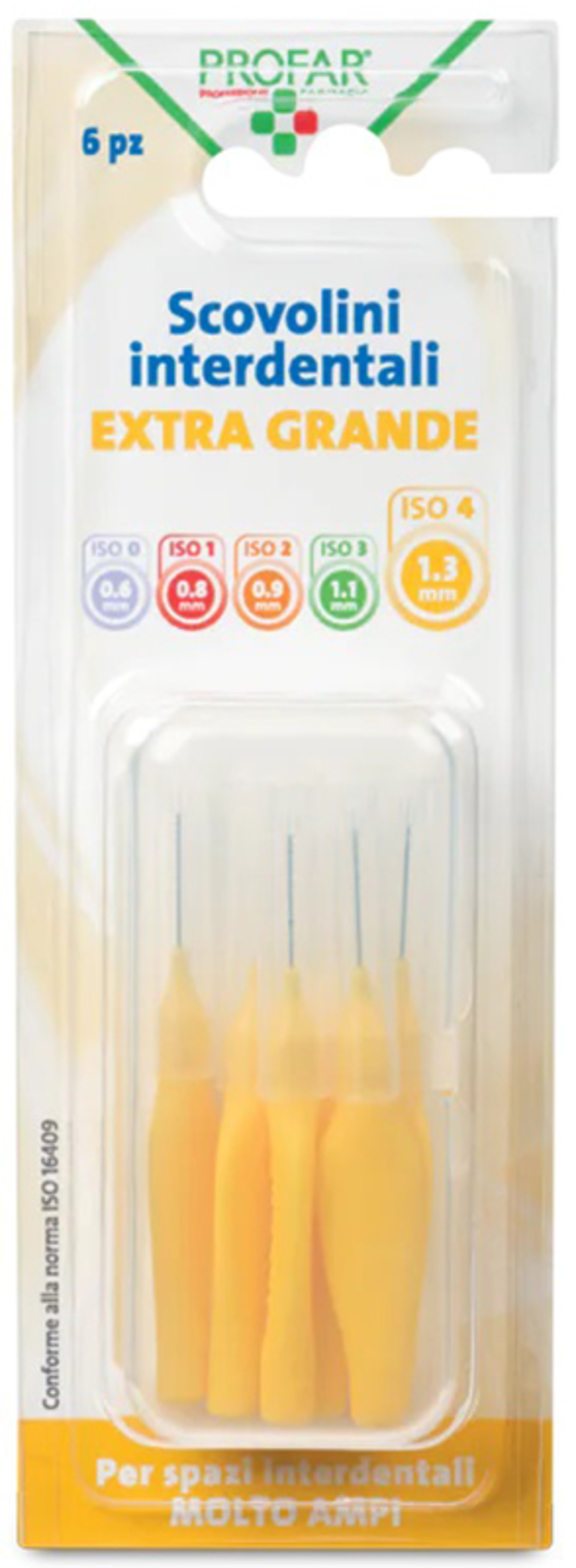 PROFAR SCOVOLINI GIALL 1,3 6PZ