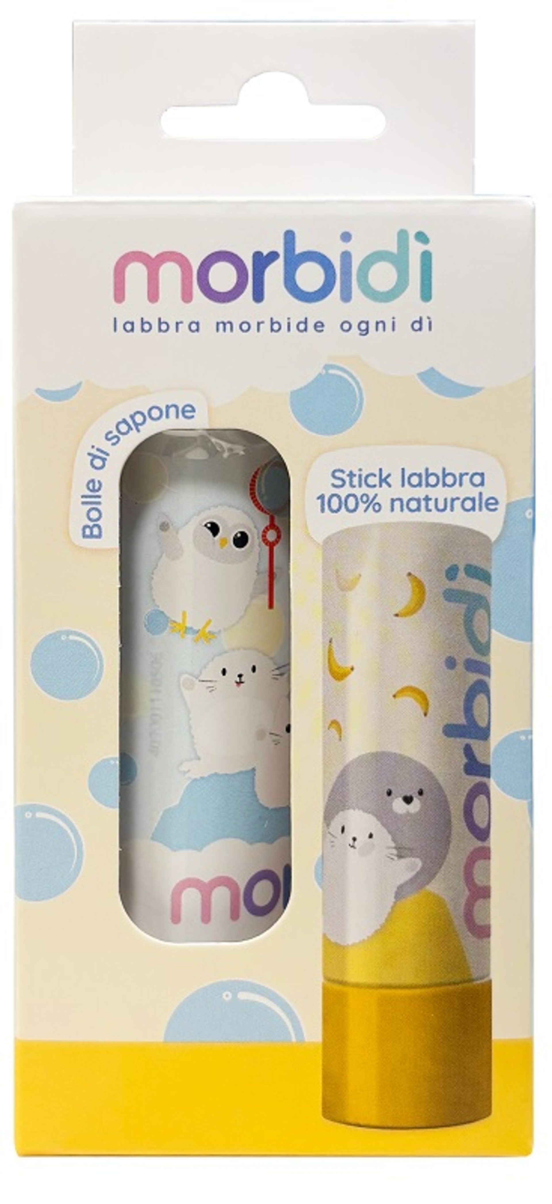 MORBIDI' BOLLE+STICK GIALLO