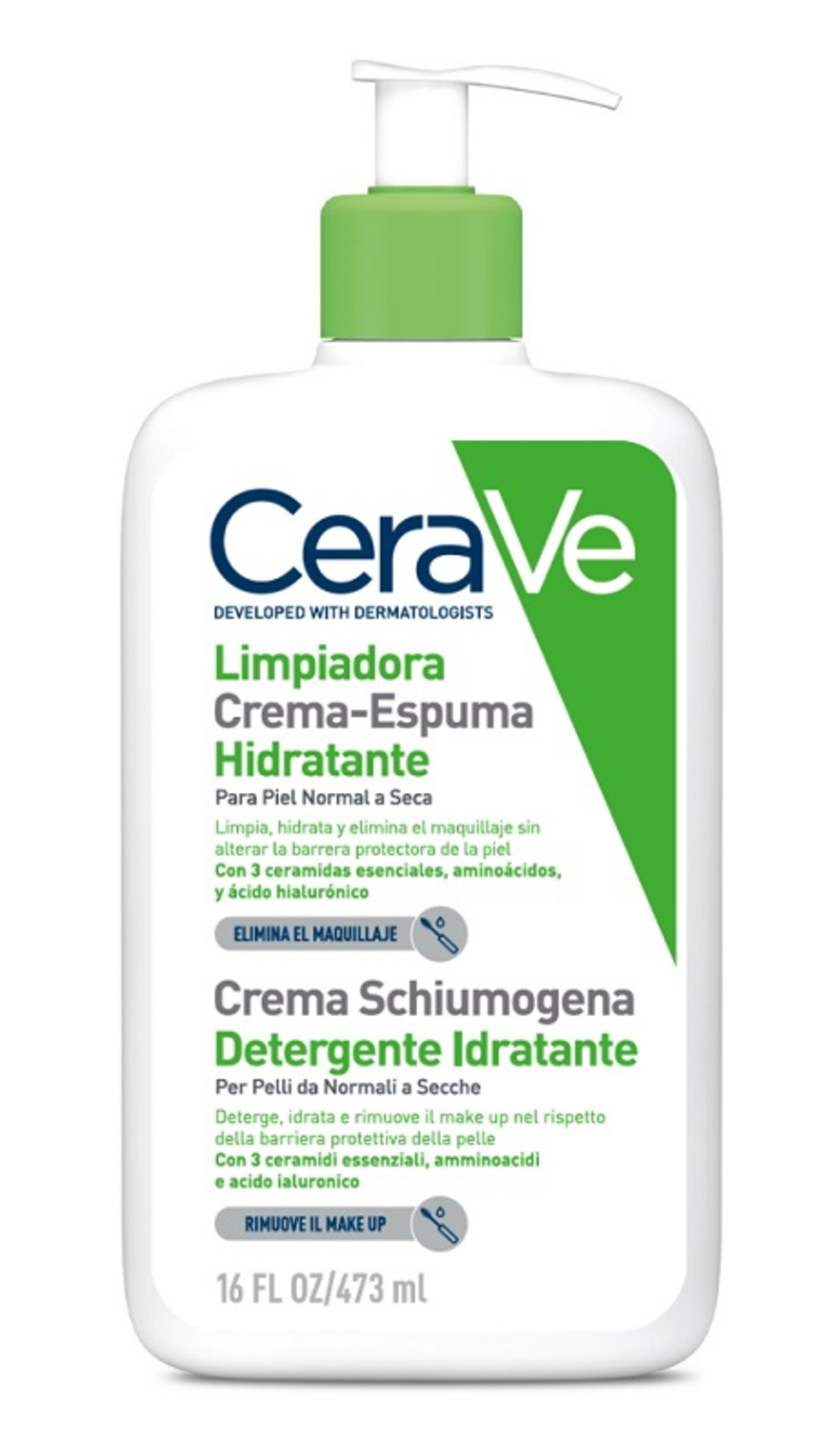 CERAVE CREMA SCHIUMOGENA DET