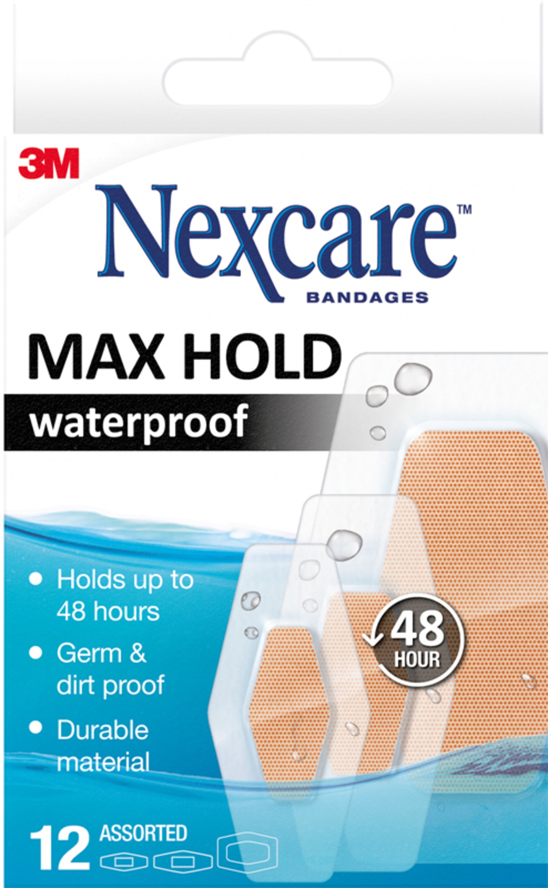 NEXCARE CER MAXHOLD WATERPROOF