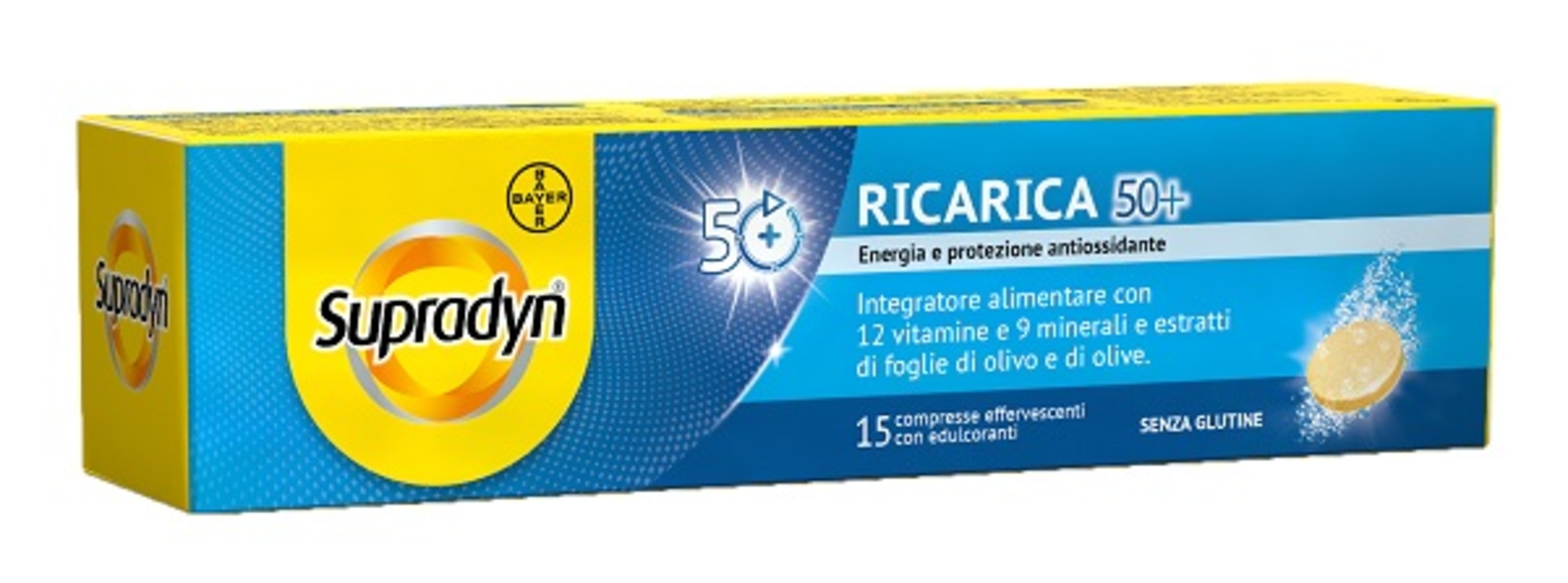 SUPRADYN RICARICA 50+ 15CPR EF