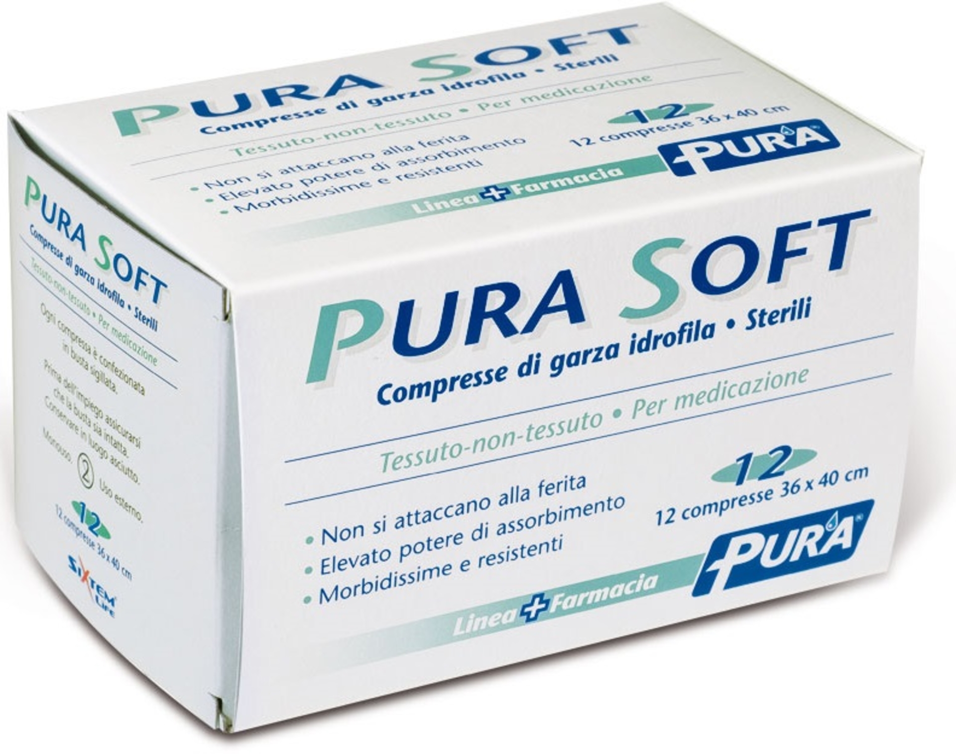 PURA SOFT GARZA 36X40CM 12PZ