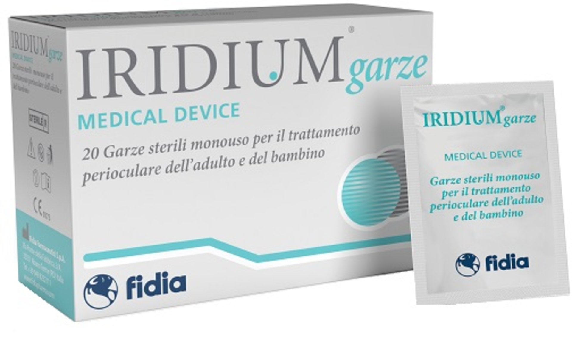 IRIDIUM GARZA OCULARE MED 20PZ
