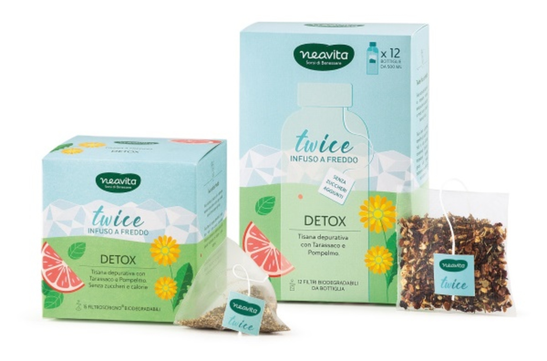 NEAVITA TISANA TWICE DETOX12PZ