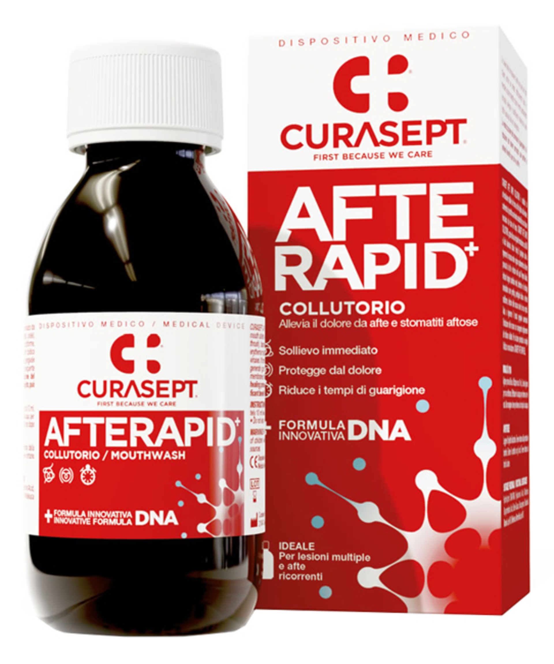 CURASEPT COLLUT AFTE RAP 125ML