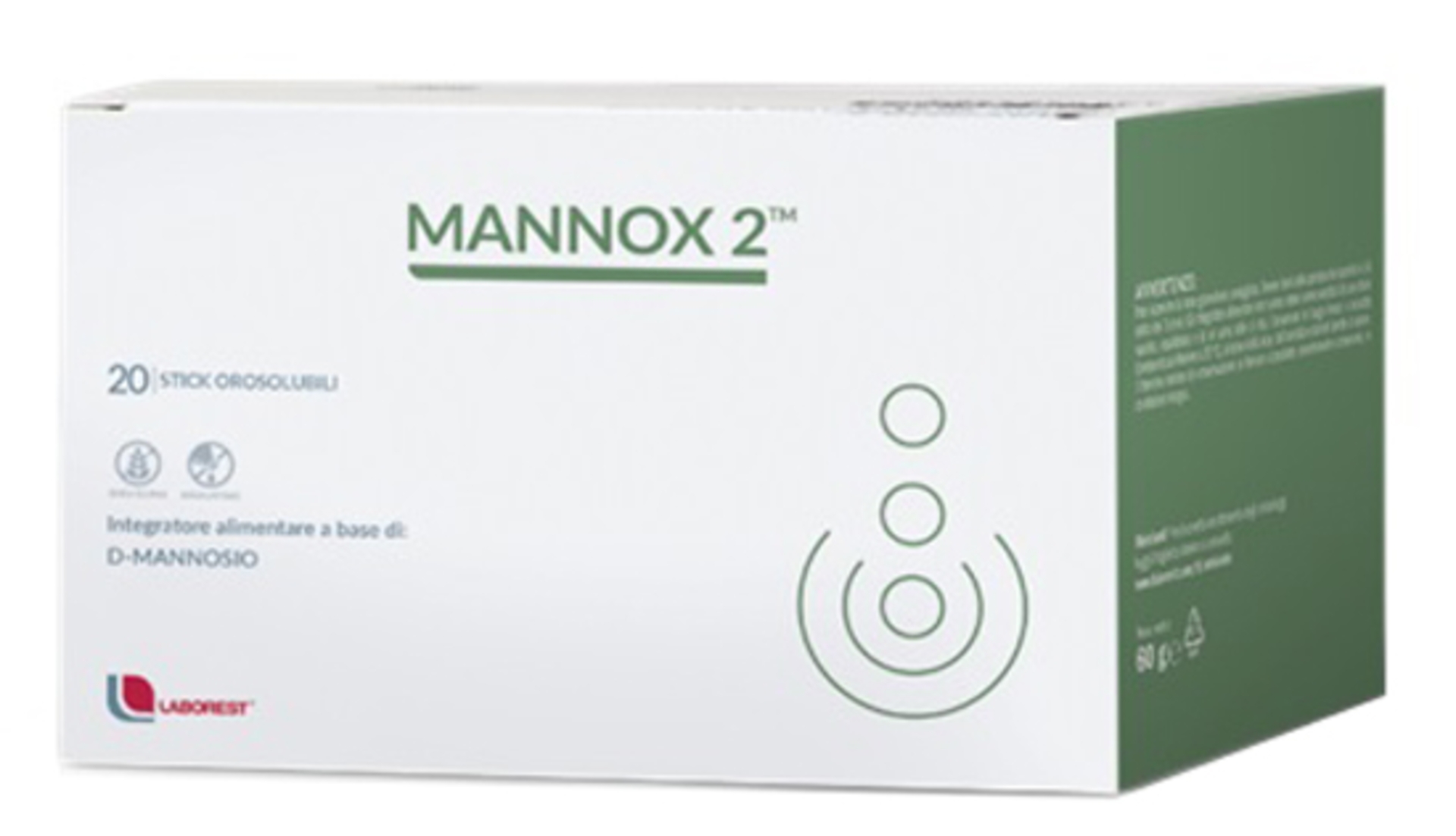 MANNOX 2TM 20STICK OROSOLUBILI