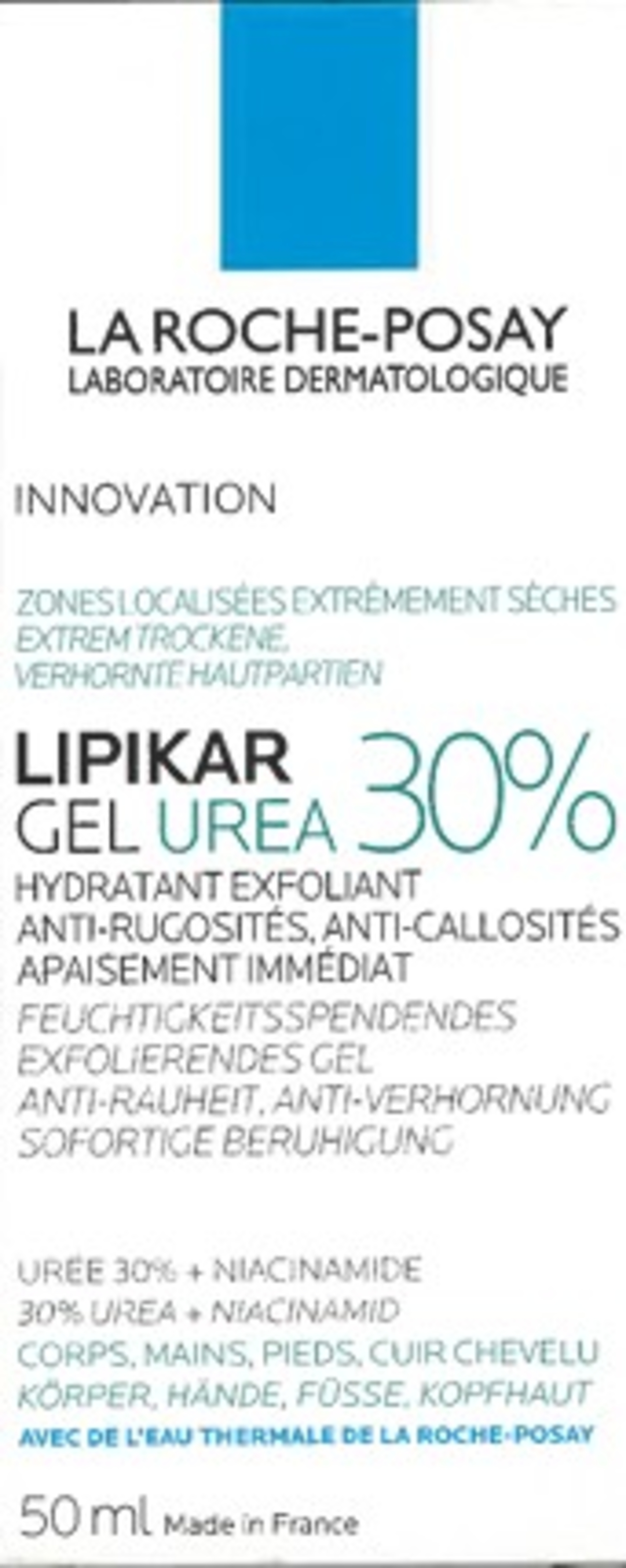 LIPIKAR GEL UREA 30%